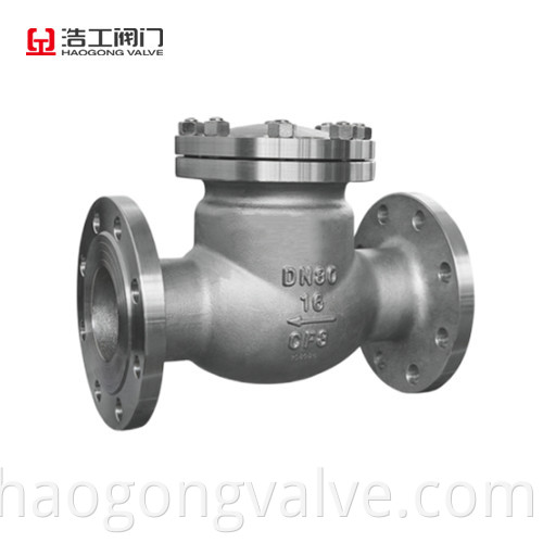 Swing Check Valve Dn80 Pn16 Jpg